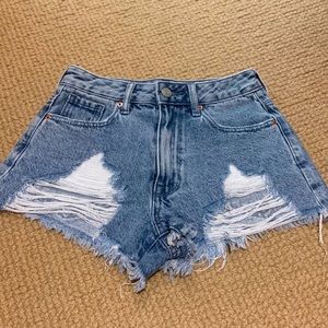 Never worn them. I accidentally took off the tag. high rise festival.